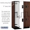 Salsbury Industries Wardrobe Locker, 45" W, 21" D, 76" H, (3) Wide, (6) Openings, Mahogany 27361MAH - alternate 6